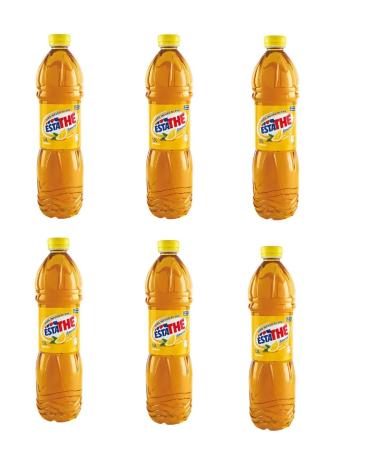 Ferrero Estathe limone 6x15l bottle of iced lemon tea plus usy block Genussmensch