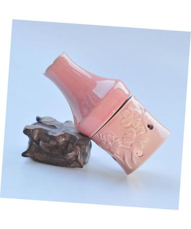 FRCOLOR Peach Blossom Moxibustion Ceramic Bottle | Roller & Pot for Body Circulation - International Shipping Available - Buy Online on GoSupps.com