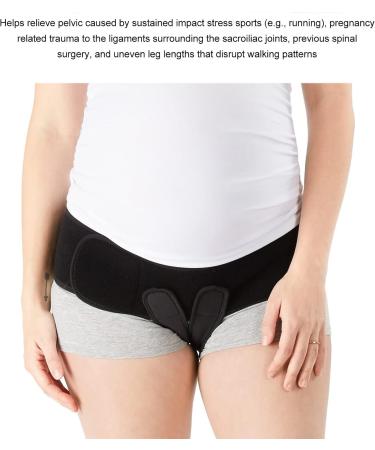 Buy Uterine Support Belt - Stretchy Breathable Pelvic Support for Varicose Veins & Prolapse - Easy to Wear International Shipping - Buy Online on GoSupps.com