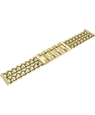 MVRYCE VERSA 4 Adjustable Stainless Steel Bracelet Quick Lock Business Smart & Breathable Sports Bracelet for VERSA 3/4 Scythe 2/Gold - Buy Online on GoSupps.com