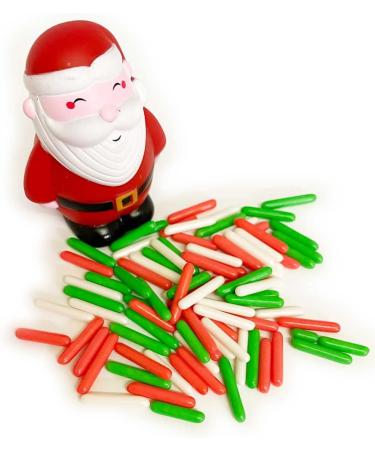 Twist Ingredients - Christmas Macaroni Rods - 800g. Red green & white macaroni. The perfect decoration for all your festive cakes & bakes. (Christmas macaroni) Xmas macaroni - Buy Online on GoSupps.com