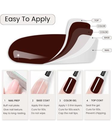 Vishine Gel Nail Polish Nude Pink Gel Polish Sheer Neutral Color Jelly Gel Nail Polish Natural Translucent Soak Off U V Gel Nails Nail Art French Manicure at Home Color E022 - Buy Online on GoSupps.com