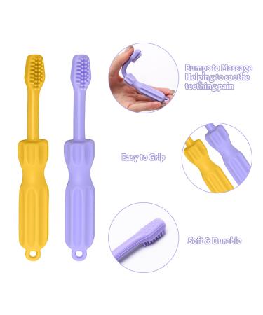 CLdy Baby Teething Toys - BPA-Free Silicone Teething Rings & 2-Pack Tubes | Best Dental Aid for Toddlers & Babies 3+ Months - Buy Online on GoSupps.com