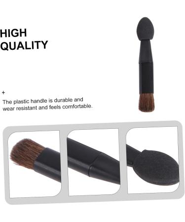 Beatifufu 20 Pcs double ended eye shadow stick black makeup sponge eyeshadow Dual Sided Eyeshadow Miss 4.6x0.8cmx2pcs Blackx2pcs - Buy Online on GoSupps.com
