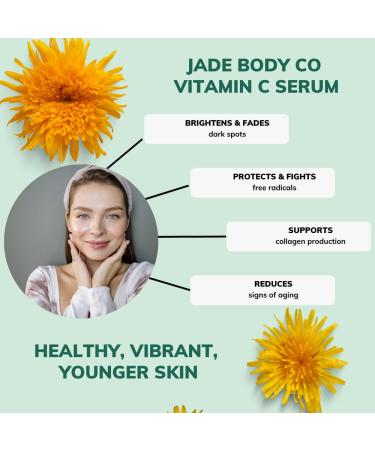 Anti Aging Face & Eye Vitamin C Serum - Dark Spot Remover & Hyaluronic Acid for Fine Lines Wrinkles Fragrance-Free Care - Buy Online on GoSupps.com