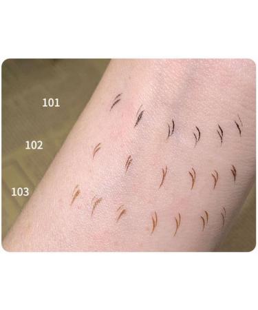 DHliIQQ Double Tip Lower Eyelash Pencil Double Tip Lower Eyeliner Pencil Waterproof Liquid Eyeliner Pencil Long Lasting Eyeliner Eye Makeup Tool for Women Ladies 101 # gray black - Buy Online on GoSupps.com