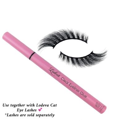 Shop LODEVA Eyeliner Lash Glue - Super Strong Waterproof Vegan & Hypoallergenic Adhesive for False Eyelashes - Buy Online on GoSupps.com