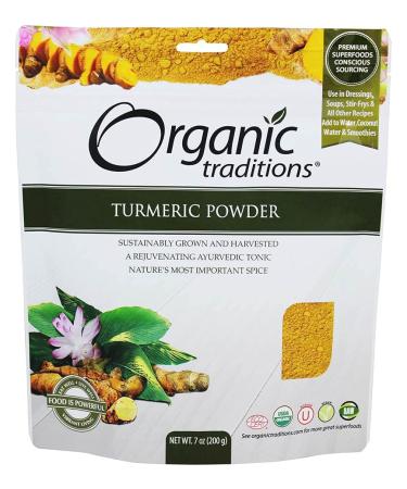 Turmeric Powder 7 oz Pkg by Organic Traditions