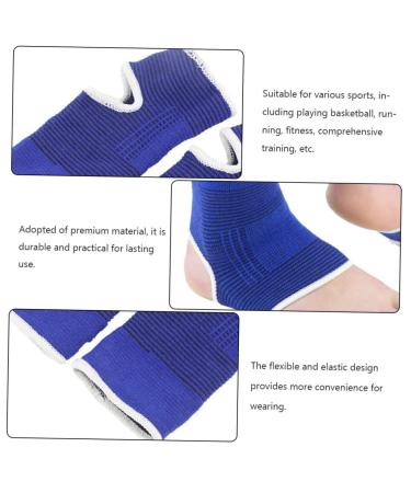 Healeved Sports Ankle Brace - 3 Pairs Adjustable Support for Sprained Ankles | Breathable Knitted Socks & Bandages for Football - Buy Online on GoSupps.com