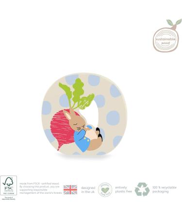 Peter Rabbit Wooden Letter O by Orange Tree Toys - Alphabet Animal for Personalized Baby Name | Nursery Decor for Boys and Girls - Buy Online on GoSupps.com