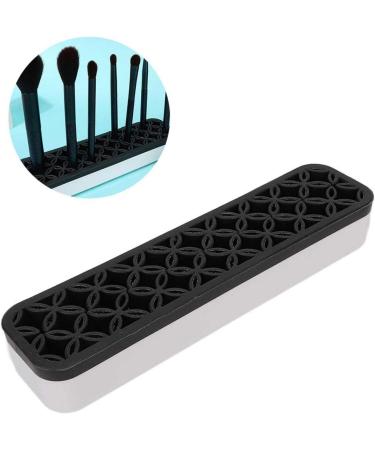 Uxsiya Makeup Brush Stand & Nail Pen Storage Box - All-Direction Organizer for Living Room (Black) | Shop Internationally - Buy Online on GoSupps.com