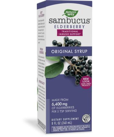 Nature's Way Original Sambucus Standardized Elderberry 8 fl oz (240 ml)