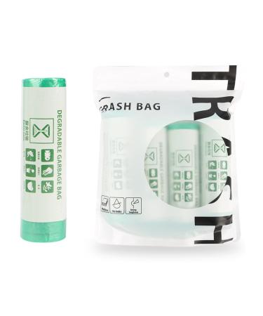 Household Drawstring Garbage Bags are Suitable for Kitchens Homes lawns Parties Biodegradablegreen45*50 80pcs/Bag 4rolls
