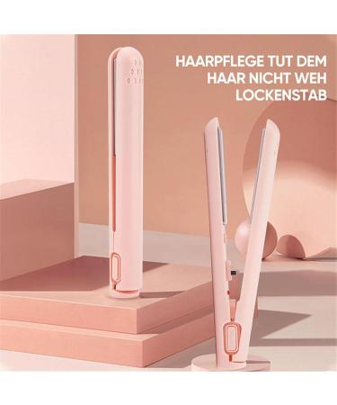 Mini Dual-Purpose Curling Iron ceramic Mini Hair Curler Mini Curling Iron for Short Hair 2 In 1 Mini Curling Wand Curling and Straightening Iron Hair Straightener Curling Iron (D) - Buy Online on GoSupps.com