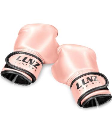 Luniquz Kids Youth Boxing Gloves 4oz Rose Gold - Punching Bag Gloves for Boys Girls Sparring - Buy Online on GoSupps.com