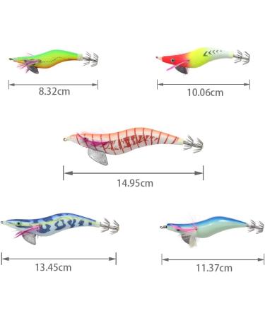 Buy Croch 10x Squid Jig Shrimp Lures for Tihtenfish Fishing - Top Quality Artificial Lures in Multiple Sizes | International Shipping Available - Buy Online on GoSupps.com