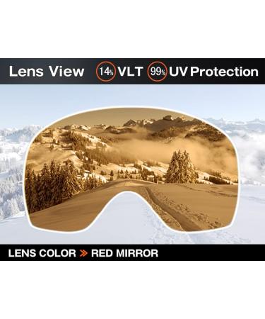 Oakley Crowbar Snow Goggle Ski Snowboard Zero Replacement Lens - Buy Online on GoSupps.com
