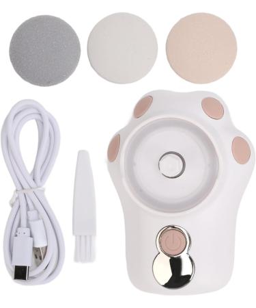 Electric Feet Callus Remover Pedicure Tool with 3 Grinding Heads Cleans Calluses for Grinding Wheel Smooth Soles - Buy Online on GoSupps.com