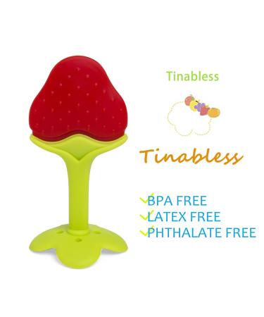 Teething Toys (5 Pack) - Tinabless Infant Teething Keys Set  BPA-Free  Natural Organic Freezer Safe for Infants and Toddlers  Silicone Baby Teethers 5 Packs - Buy Online on GoSupps.com