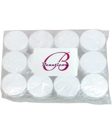 Beauticom 36 Pieces 20G/20ML Round Clear Jars with White Lids - BPA Free for Lotions Creams Toners Lip Balms & Makeup Samples - Perfect for International Shipping - Buy Online on GoSupps.com