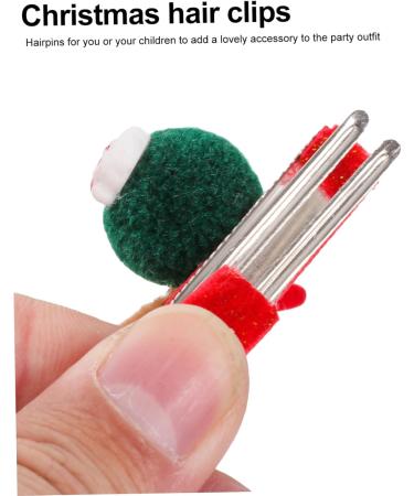 FRCOLOR Kids Pairs Christmas antler hair clip Xmas Hairpins for Women holiday hair clip Deer Horn Hair Barrettes Christmas kids Hair Clips snowman hair clip cute Horn hairpin cloth Hair - Buy Online on GoSupps.com