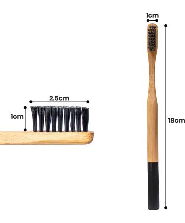 Duamy Activated Carbon Powder for Teeth Whitening - Natural Coconut Formula + 2 Toothbrushes with Activated Carbon Bristles (60g) - Buy Online on GoSupps.com