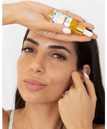 Organic Jojoba Oil Face Serum - Anti-Aging Wrinkle Reduction Vitamin E for Dry Skin Acne Scars & Eczema Relief - Buy Online on GoSupps.com