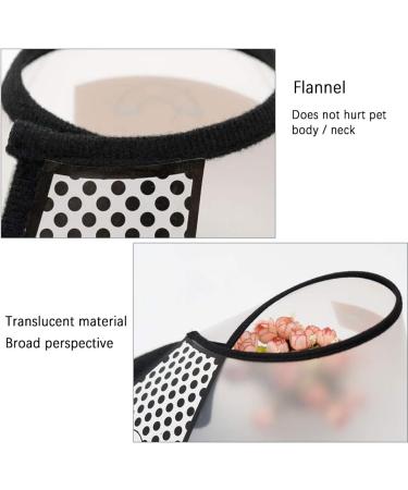 Senpusi Rechenrause - Protective Plastic Elizabethan Collar for Cats Small Dogs & Rabbits | Size 5 (23-27cm) - International Shipping Available - Buy Online on GoSupps.com