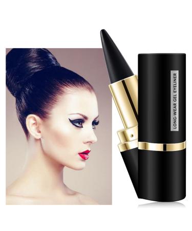 Eyeliner - Face Eyeliner - Long-Lasting Waterproof Matte Black Gel Pen for Women & Girls - Daytime Makeup