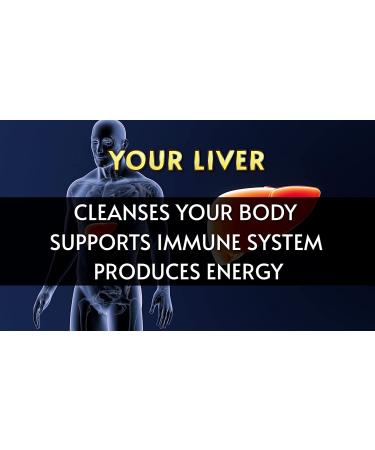 Liverite Liver Aid with Milk Thistle 150 Capsules - Liver Support and Cleanse for Improved Energy - Buy Online on GoSupps.com
