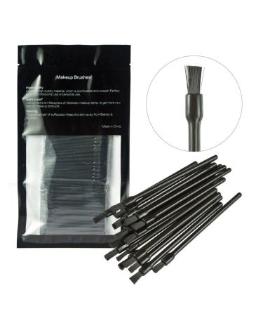 Gracelaza 100 Pieces Disposable Lip Brushes Lipstick Gloss Wands Applicator Makeup Tool Kits Black #1 - Buy Online on GoSupps.com
