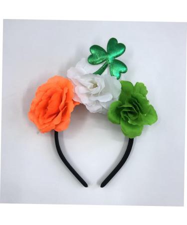 FRCOLOR Pink Headband 4-Leaf Hair Band Fabric Headband Women's Headband Pink Headband Patrick Bateman Costume Hair Bands for Clover Hair Band Hair Accessories Rose Deliveries Miss One Size As Shown - Buy Online on GoSupps.com