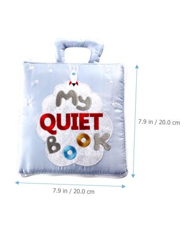 Buy Abaodam 4-Piece Functional Book Travel Toys - Interactive Busy Books for Toddlers & Babies - Soft Fabric Educational Toys - Buy Online on GoSupps.com