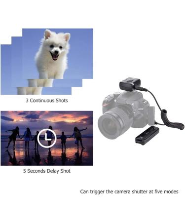 JJC Wireless Remote Shutter Release for Nikon Z5 Z6 Z7 D750 D780 D7500 & More - Buy Online on GoSupps.com
