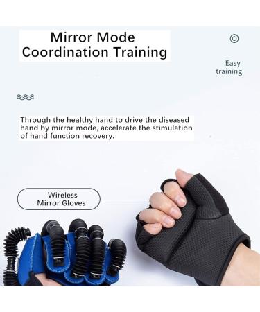 Electric Rehabilitation Robot Gloves Hand Rehabilitation Device Functional Hand Splint for Stroke Hemiplegia Hand Function Recovery Finger Trainer Left hand - Buy Online on GoSupps.com