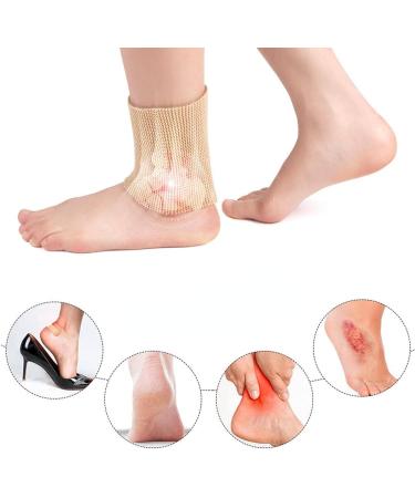 Buy Hard Anti-Blister Ankle Protection Sports Shoes - Elastic Flower Slip Foot Protectors for Ultimate Comfort - Buy Online on GoSupps.com