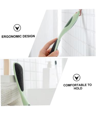 POPETPOP Foot Rubbing Board Heart Puff Makeup Plastic Scraper Foot Grinding Board Foot Remove Hard Skin Foot Remover Foot Grinding Tool Foot Scrubbing Tool Pp Scraping Board Pedicure - Buy Online on GoSupps.com