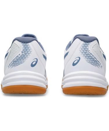 Asics Upcourt 5 41.5 EU - Stylish White/Blue Sneakers | International Shipping Available - Buy Online on GoSupps.com