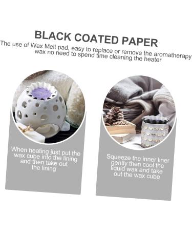 Dechous 50-Piece Reusable Wax Heating Inserts - Fragrant Wax Tablets for Aroma Lamps - Black Coated Paper - Buy Online on GoSupps.com