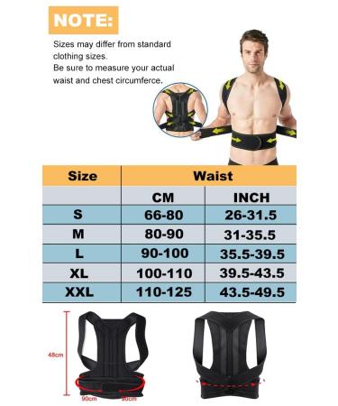 Lisonamerika Posture Corrector for Women and Men - XX-Large Back Brace for Improved Posture and Pain Relief - Buy Online on GoSupps.com