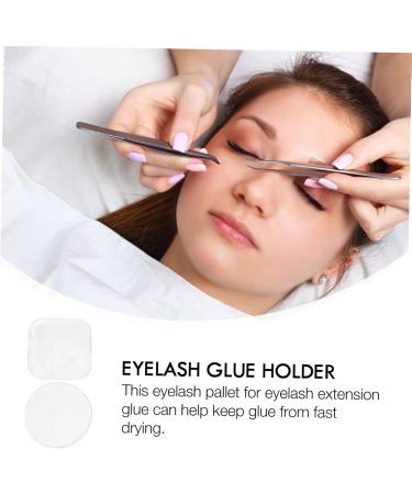 HAPINARY Reusable Eyelash Pad Adhesive Rubber Clip Lash Pad Pallet - Buy Online on GoSupps.com