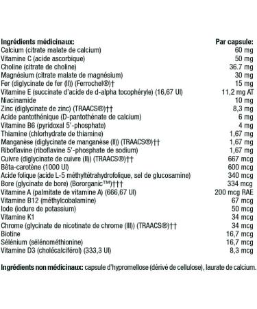 Thorne Basic Prenatal - Folate Multivitamin for Pregnant and Lactating Women - 90 Capsules - 30 Servings - Buy Online on GoSupps.com