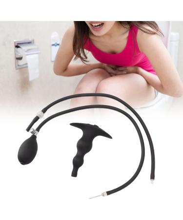 Atyhao Silicone Enema Bulb Kit - Inflatable Anti-Aging Enema Set | Flexible & Anti-Backflow Design for Hotels - Buy Online on GoSupps.com