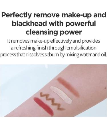 Heartleaf Pore Control Cleansing Oil Facial Cleanser Calming Skin Refreshing Daily Makeup Blackheads Removal For All Skin Types - Buy Online on GoSupps.com