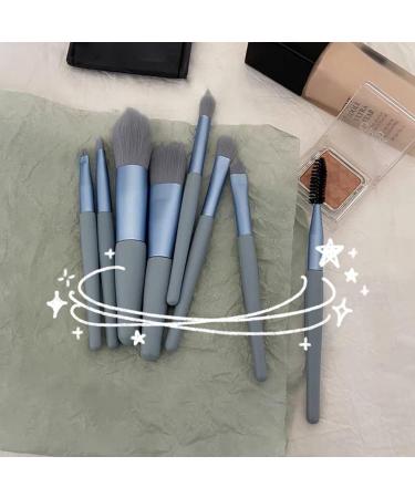 Makeup Brushes 8Pcs Makeup Brush Set Soft Exquisite Novelty Portable Foundation Brush for Girl Foundation Brush Beige White - Buy Online on GoSupps.com