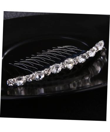 FRCOLOR Wedding Diamond Comb 1 Pc Hair Comb Crystal Headband Bridesmaid Hair Accessories Exquisite Headwear Crystal Side Carpal Tunnel Wrist Brace Pearl Rhinestones Hairpin Rhinestone - Buy Online on GoSupps.com