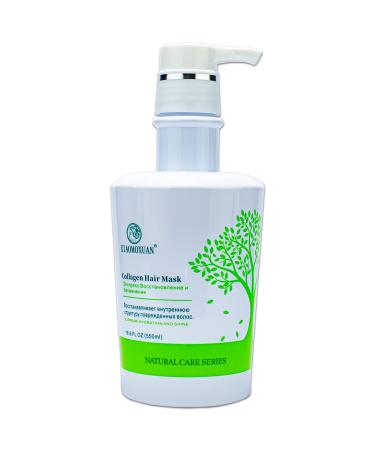Xiaomoxuan Organic Tea Tree Oil for Scalp Massage - Hair Masque for Dry Damaged Hair Treatment - Plant-Based Collagen Hair Mask - Hair Strengthening Mask for Hair - Split End Repair Treatment