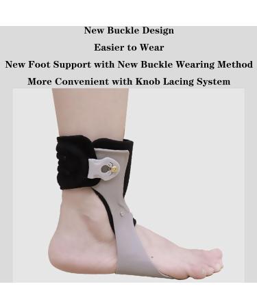 Buy SFKLYU Drop Foot Orthosis Support - Ankle Stabilizer Brace for Sprains & Tendonitis | Breathable & Portable | Ideal for Volleyball & Basketball | Right Size S - Buy Online on GoSupps.com