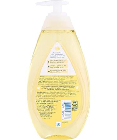 Johnson's Baby Head-To-Toe Wash & Shampoo 16.9 fl oz Pump (500ml) - 2 Pack - Buy Online on GoSupps.com