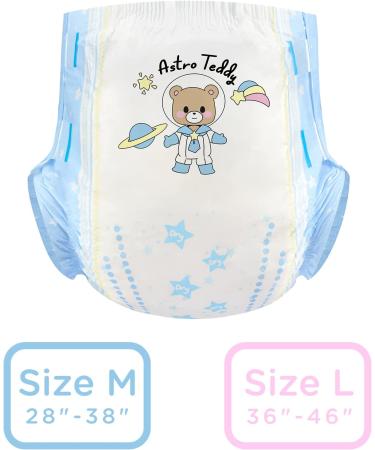 Littleforbig Astro Babies Adult Brief Diapers - Medium, 10 Count - Buy Online on GoSupps.com